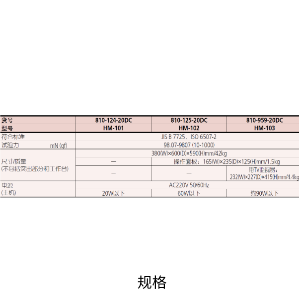 三丰HM-100 810系列 — 显微维氏硬度试验机