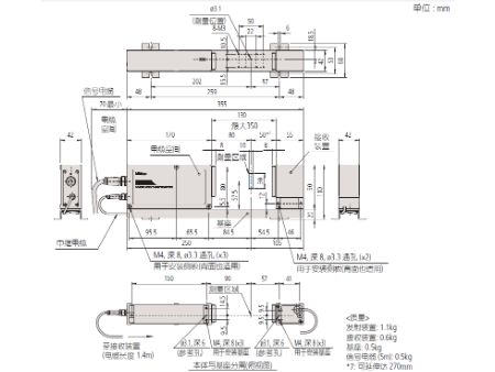 三丰激光测径仪LSM-503S 544 系列 —  (测量装置) 